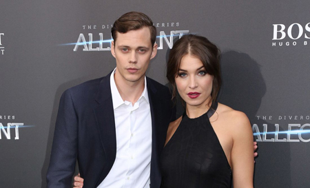 Bill SKarsgard and Aida Morberg.